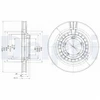 Image de Disque De Frein Delphi Bg4134 Hyundai