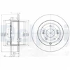 Image de Disque De Frein Delphi Bg4136 Hyundai