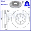 Image de Disque De Frein Delphi Bg2282 Nissan;Renault