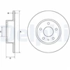 Image de Disque De Frein Delphi Bg2386 Alfa Romeo;Fiat;Lancia