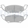 Image de Kit De Plaquettes De Frein, Frein À Disque Lp2085 Delphi Delphi Lp2085 Chrysler;Dodge;Plymouth