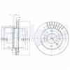 Image de Disque De Frein Delphi Bg2440 Ford;Mazda
