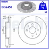 Image de Disque De Frein Delphi Bg2458 Abarth;Alfa Romeo;Fiat;Ford;Lancia