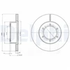 Image de Disque De Frein Delphi Bg2495 Toyota;Volkswagen