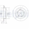 Image de Disque De Frein Delphi Bg2584 Suzuki