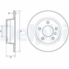 Image de Disque De Frein Delphi Bg2624 Bmw