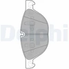 Image de Jeu De Plaquettes De Frein, Frein À Disque Lp2091 Delphi Delphi Lp2091 Bmw