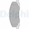 Image de Kit De Plaquettes De Frein, Frein À Disque Lp2082 Delphi Delphi Lp2082 Opel;Saab;Vauxhall