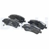Image de Kit De Plaquettes De Frein, Frein À Disque Lp2104 Delphi Delphi Lp2104 Toyota