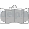 Image de Kit De Plaquettes De Frein, Frein À Disque Lp2122 Delphi Delphi Lp2122 Lexus
