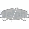 Image de Kit De Plaquettes De Frein, Frein À Disque Lp2166 Delphi Delphi Lp2166 Honda