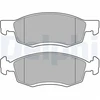 Image de Kit De Plaquettes De Frein, Frein À Disque Lp2137 Delphi Delphi Lp2137 Chevrolet;Dacia;Renault