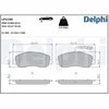 Image de Kit De Plaquettes De Frein, Frein À Disque Lp2190 Delphi Delphi Lp2190 Nissan;Opel;Renault;Vauxhall