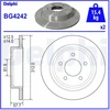 Image de Disque De Frein Delphi Bg4242 Chrysler