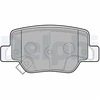 Image de Kit De Plaquettes De Frein, Frein À Disque Lp2193 Delphi Delphi Lp2193 Toyota