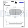 Image de Kit De Plaquettes De Frein, Frein À Disque Lp2196 Delphi Delphi Lp2196 Lexus;Toyota