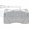 Image de Kit De Plaquettes De Frein, Frein À Disque Lp2221 Delphi Delphi Lp2221 Alfa Romeo