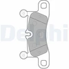 Image de Kit De Plaquettes De Frein, Frein À Disque Lp2233 Delphi Delphi Lp2233 Porsche;Volkswagen