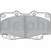 Image de Kit De Plaquettes De Frein, Frein À Disque Lp2242 Delphi Delphi Lp2242 Toyota