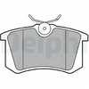 Image de Kit De Plaquettes De Frein, Frein À Disque Lp2255 Delphi Delphi Lp2255 Audi;Seat;Skoda;Volkswagen
