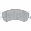 Image de Kit De Plaquettes De Frein, Frein À Disque Lp2257 Delphi Delphi Lp2257 Volkswagen