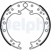 Image de Jeu De Mâchoires De Frein, Frein De Stationnement Delphi Ls2034 Honda
