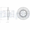 Image de Disque De Frein Delphi Bg4309 Hyundai;Kia