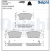 Image de Kit De Plaquettes De Frein, Frein À Disque Lp2295 Delphi Delphi Lp2295 Hyundai;Kg Mobility;Kia;Ssangyong