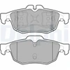 Image de Kit De Plaquettes De Frein, Frein À Disque Lp2259 Delphi Delphi Lp2259 Renault
