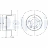 Image de Disque De Frein Delphi Bg4320 Nissan;Opel;Renault;Vauxhall