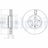 Image de Disque De Frein Unitaire Bg9106 Delphi Delphi Bg9106 Volkswagen