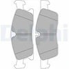 Image de Kit De Plaquettes De Frein, Frein À Disque Lp2298 Delphi Delphi Lp2298 Mercedes-Benz