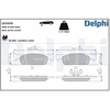 Image de Kit De Plaquettes De Frein, Frein À Disque Lp2479 Delphi Delphi Lp2479 Dacia;Renault;Smart