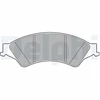 Image de Kit De Plaquettes De Frein, Frein À Disque Lp2484 Delphi Delphi Lp2484 Ford;Ford Usa