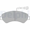 Image de Kit De Plaquettes De Frein, Frein À Disque Lp2492 Delphi Delphi Lp2492 Citroen;Fiat;Opel;Peugeot;Toyota