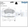 Image de Kit De Plaquettes De Frein, Frein À Disque Lp2661 Delphi Delphi Lp2661 Ford