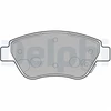 Image de Kit De Plaquettes De Frein, Frein À Disque Lp2478 Delphi Delphi Lp2478 Opel;Vauxhall
