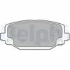 Image de Kit De Plaquettes De Frein, Frein À Disque Lp2499 Delphi Delphi Lp2499 Chrysler;Dodge;Fiat;Lancia;Volkswagen