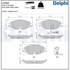 Image de Kit De Plaquettes De Frein, Frein À Disque Lp2698 Delphi Delphi Lp2698 Audi;Cupra;Seat;Skoda;Volkswagen