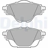 Image de Kit De Plaquettes De Frein, Frein À Disque Lp2509 Delphi Delphi Lp2509 Citroen;Ds;Opel;Peugeot;Vauxhall