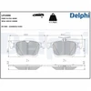 Image de Kit De Plaquettes De Frein, Frein À Disque Lp2490 Delphi Delphi Lp2490 Audi;Seat;Skoda;Volkswagen
