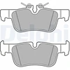 Image de Kit De Plaquettes De Frein, Frein À Disque Lp2719 Delphi Delphi Lp2719 Bmw;