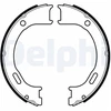 Image de Jeu De Mâchoires De Frein, Frein De Stationnement Delphi Ls2076 Jeep