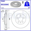 Image de Disque De Frein Delphi Bg3208c Audi;Seat;Skoda;Volkswagen