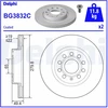 Image de Disque De Frein Delphi Bg3832c Audi;Seat;Skoda;Volkswagen
