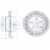 Image de Disque De Frein Delphi Bg4142c Mercedes-Benz