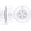 Image de Disque De Frein Delphi Bg4202c Jaguar