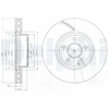 Image de Disque De Frein Peint Unitaire Bg9075c Delphi Delphi Bg9075c Mercedes-Benz