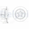 Image de Disque De Frein Delphi Bg3897c Ford;Volvo