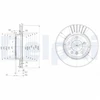 Image de Disque De Frein Delphi Bg3527c Bmw
